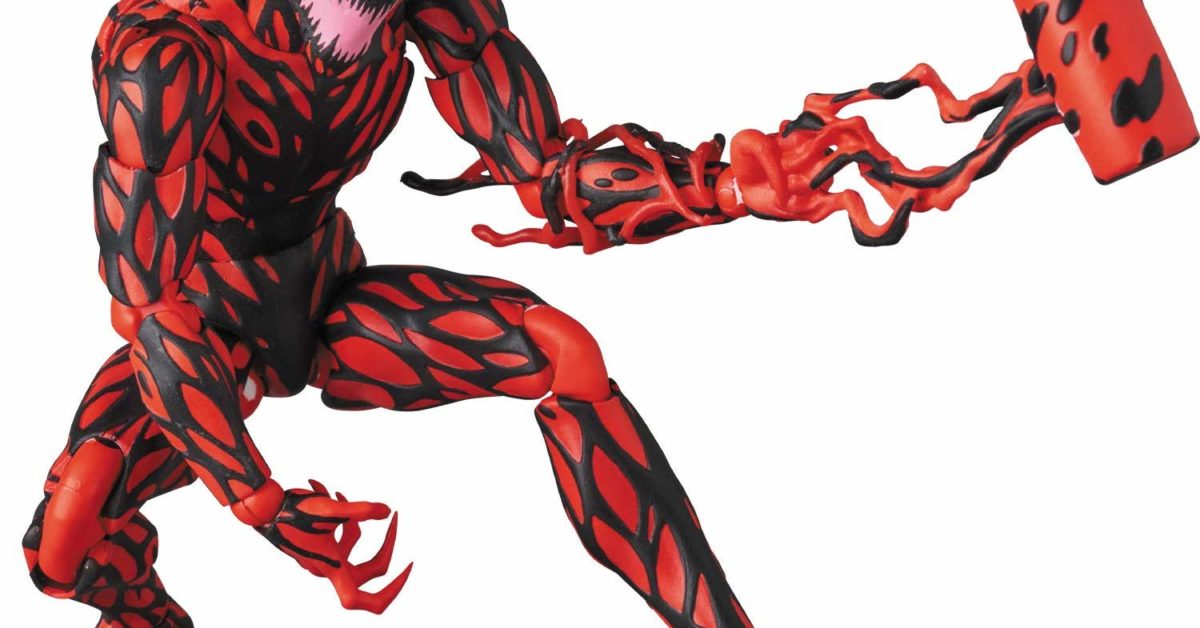 Carnage Is Ready to Create Some Chaos with New MAFEX Figure