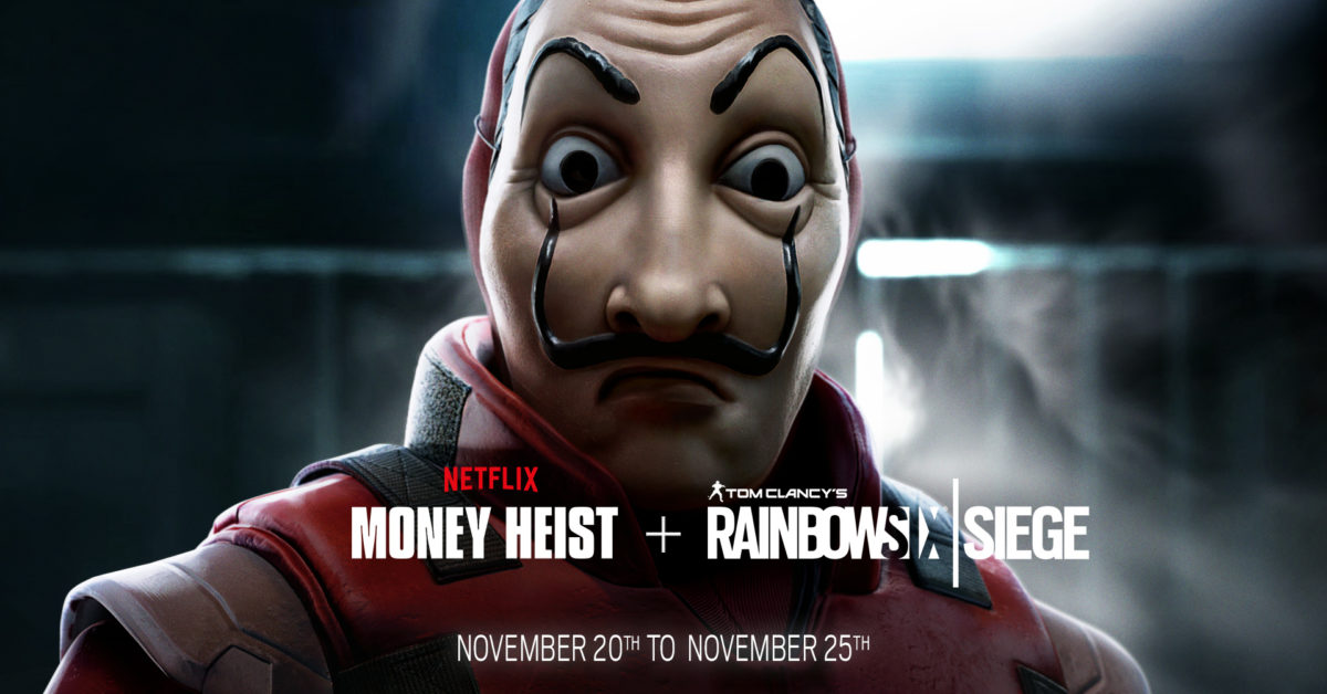 Rainbow Six Siege Gets A New Timed Event With Netflix S Money Heist