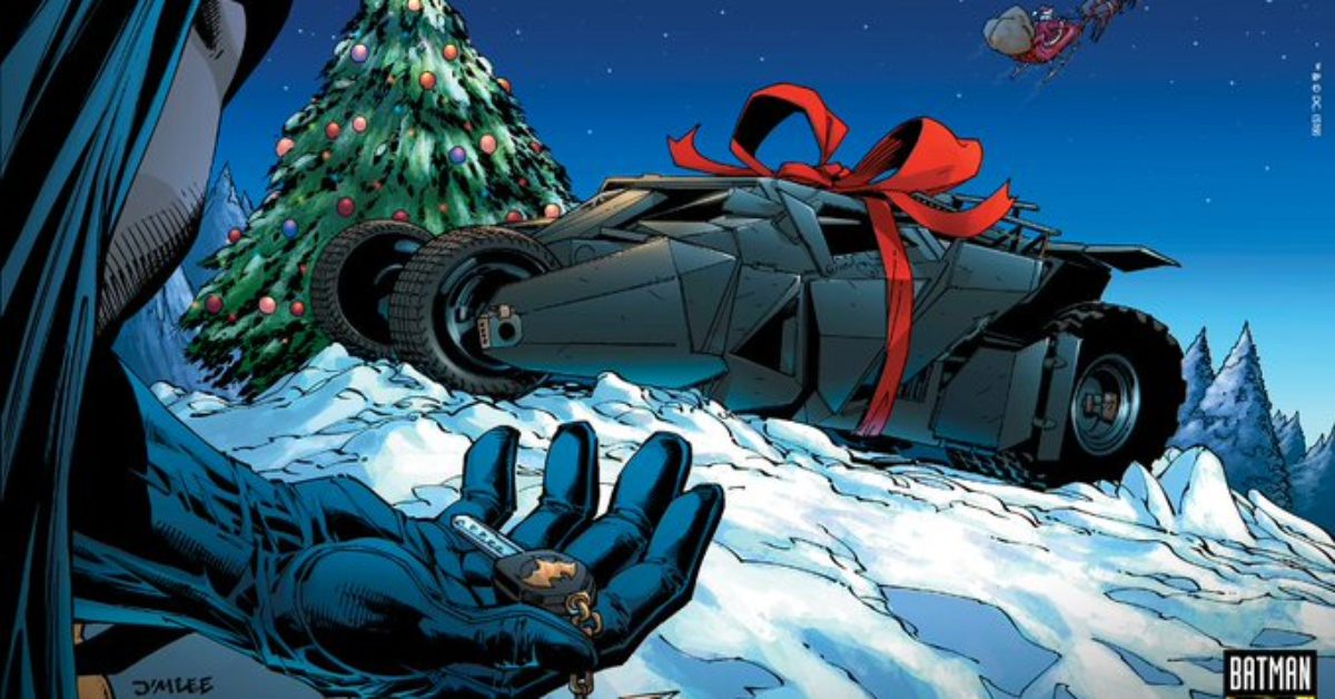 DC Holiday PinUp by Jim Lee Reveals Santa Claus is an DC Holiday PinUp by Jim Lee Reveals Santa Claus is an