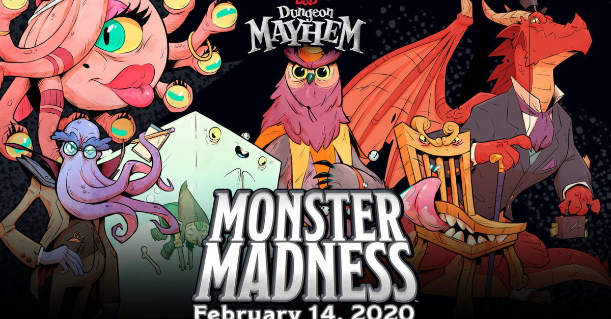 D&D Announces "Dungeon Mayhem" Monster Madness Expansion