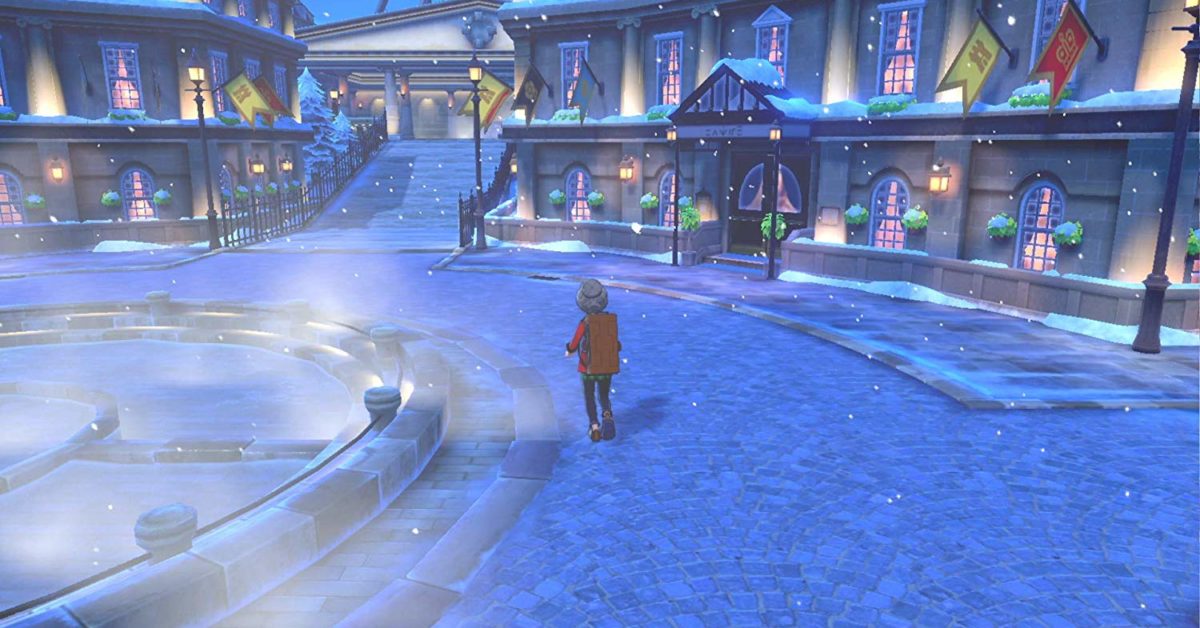 There's Snow Right Now In Pokémon Sword & Shield For An Event