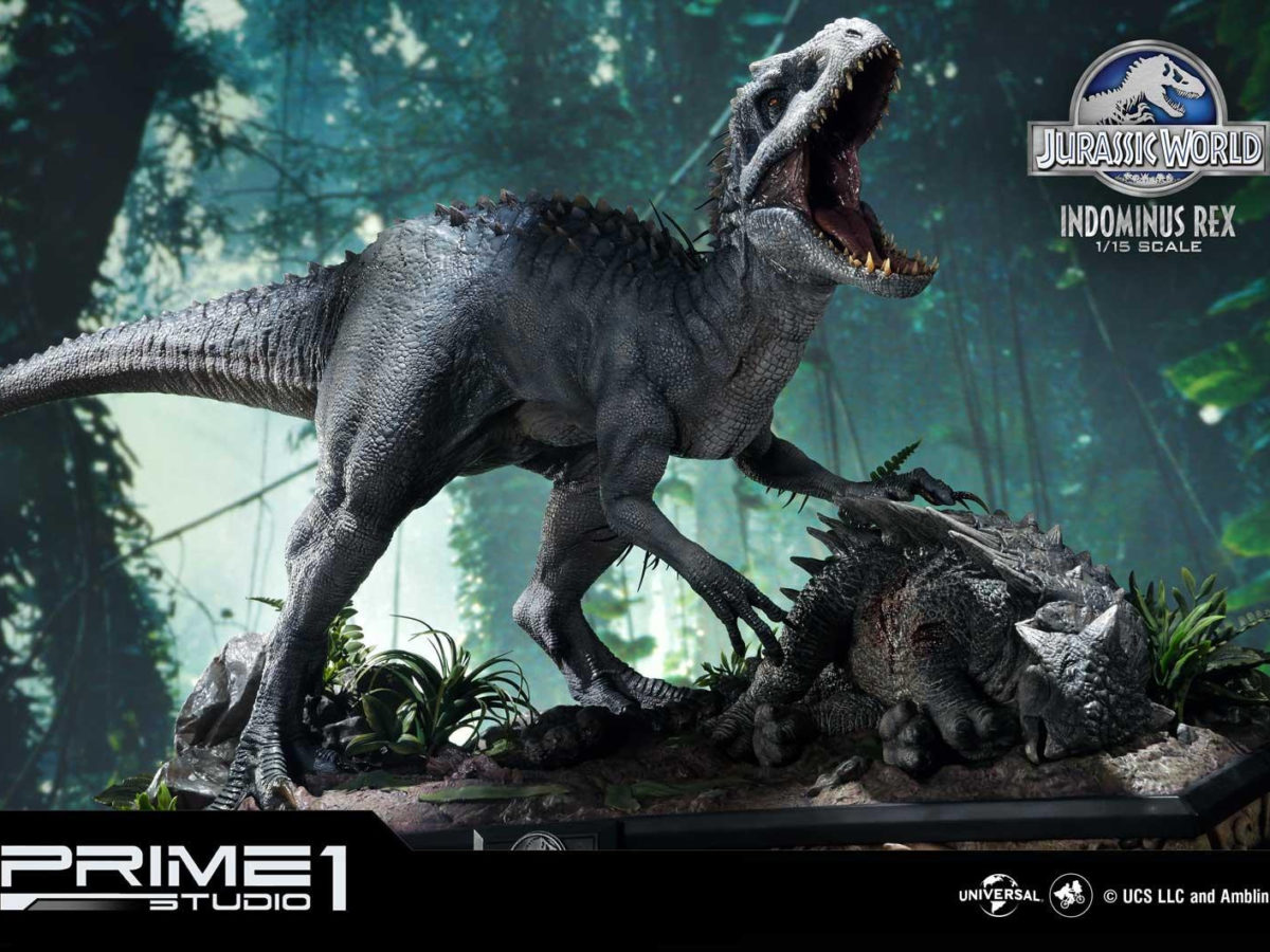 Indominous Rex Is On The Hunt With The New Prime One Studio Statue