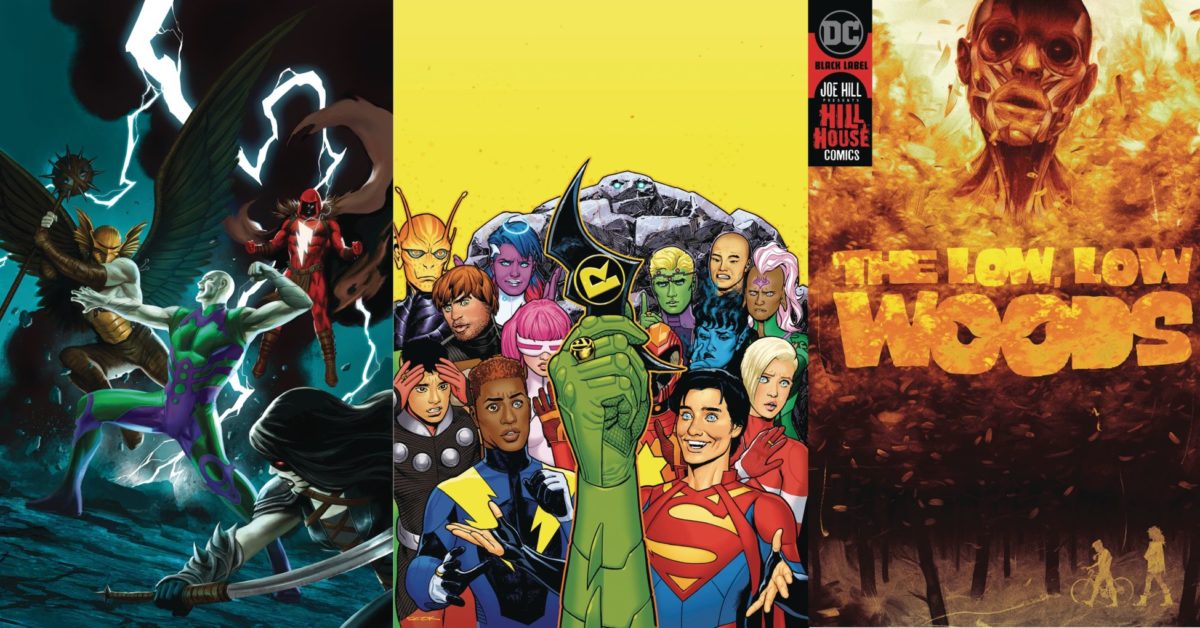DC Comics Makes Legion of Super-Heroes #3, The Low, Low Woods #2 and