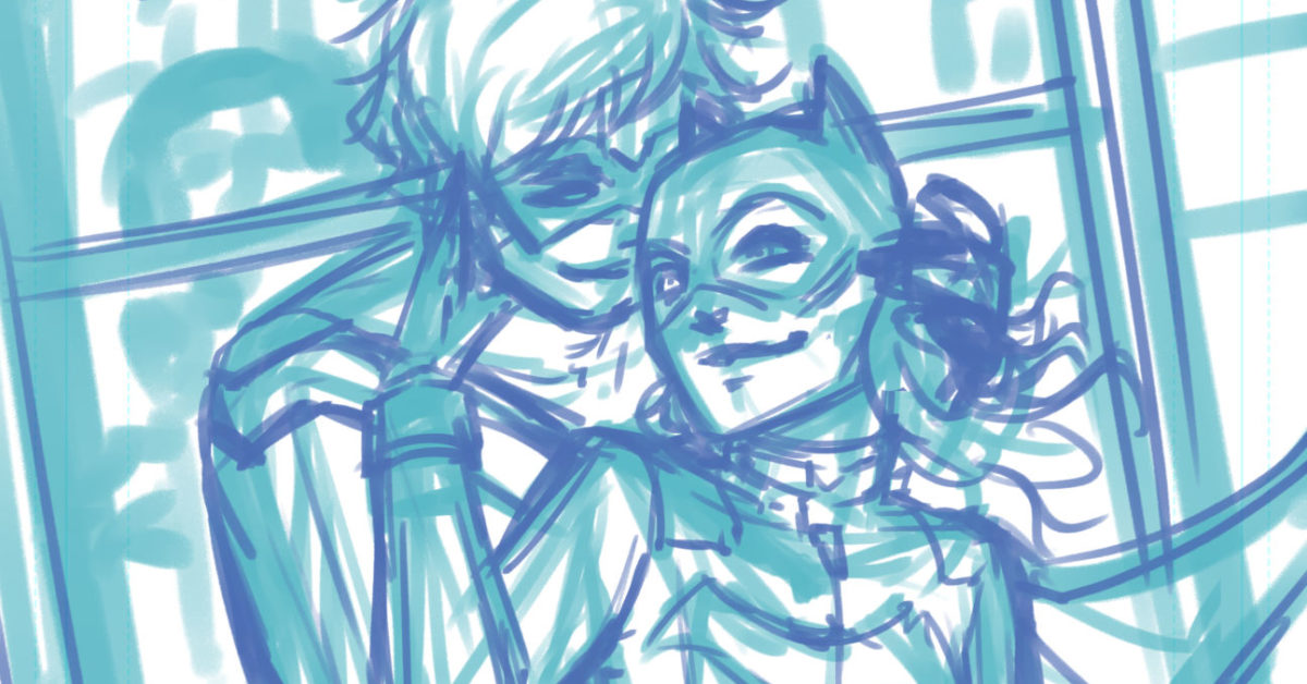 Anatomy of a Nightwing/Batgirl Cover - Talking to Meghan Hetrick About