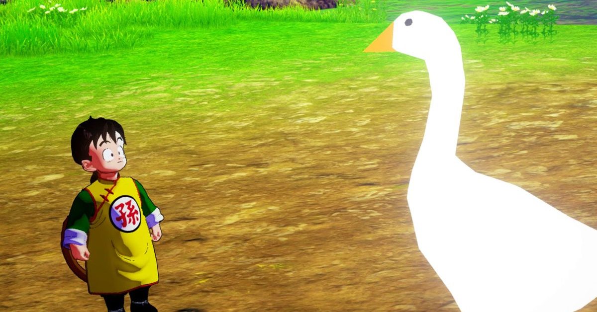 You Can Now Play As That Irritating Goose in "Dragon Ball Z: Kakarot"