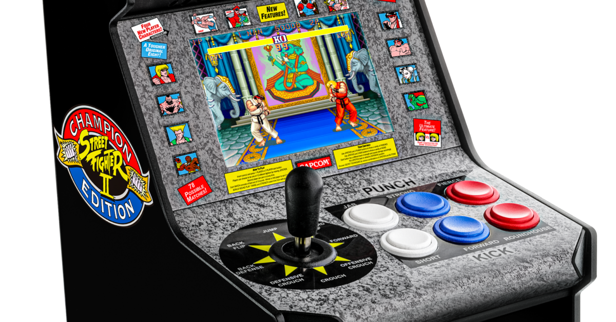 My Arcade Announces "Super Retro Champ" & "Street Fighter II" Items At