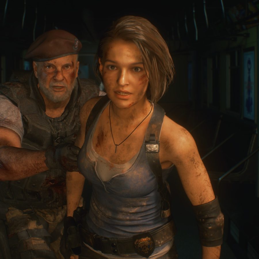 Who plays Jill Valentine in Resident Evil 3 remake game