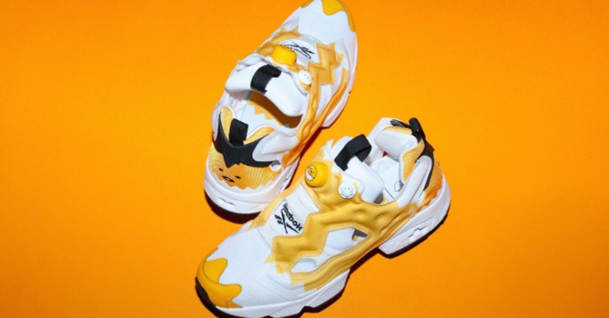 These Reebok x Gudetama shoes are anything but lazy