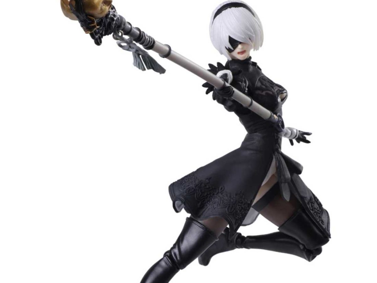 Nier Automata YoRHa 2B Gets Her Own Figure from Bring Arts (Recap)