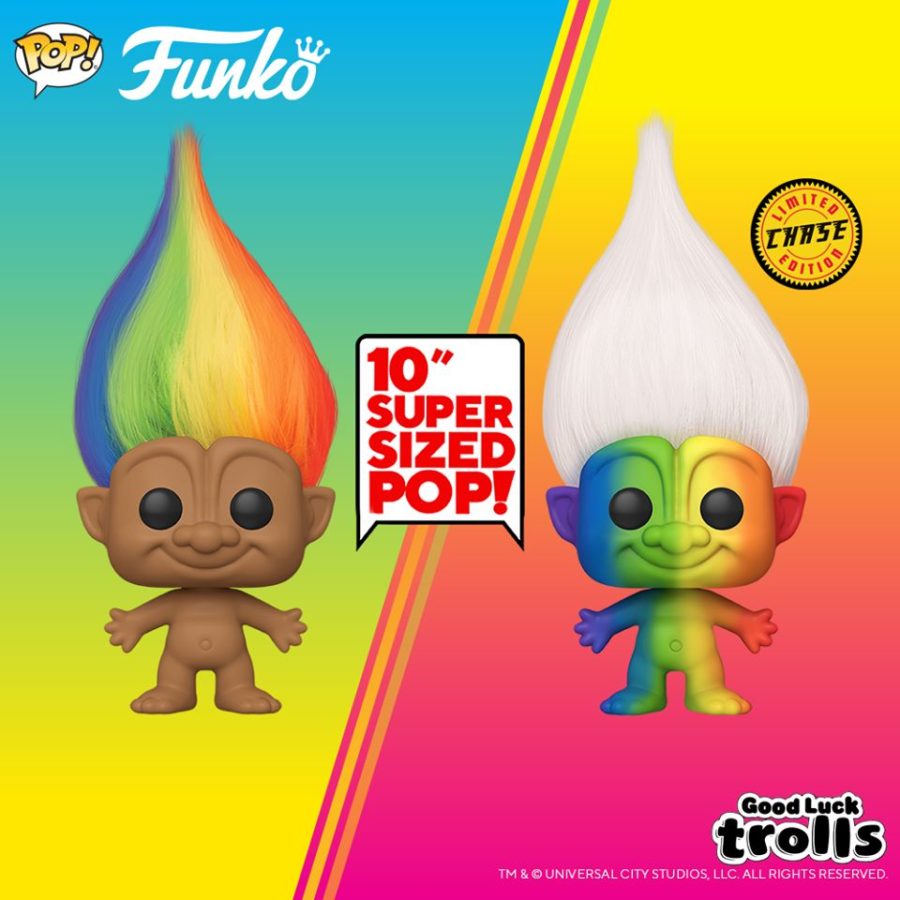funko pop rainbow troll chase
