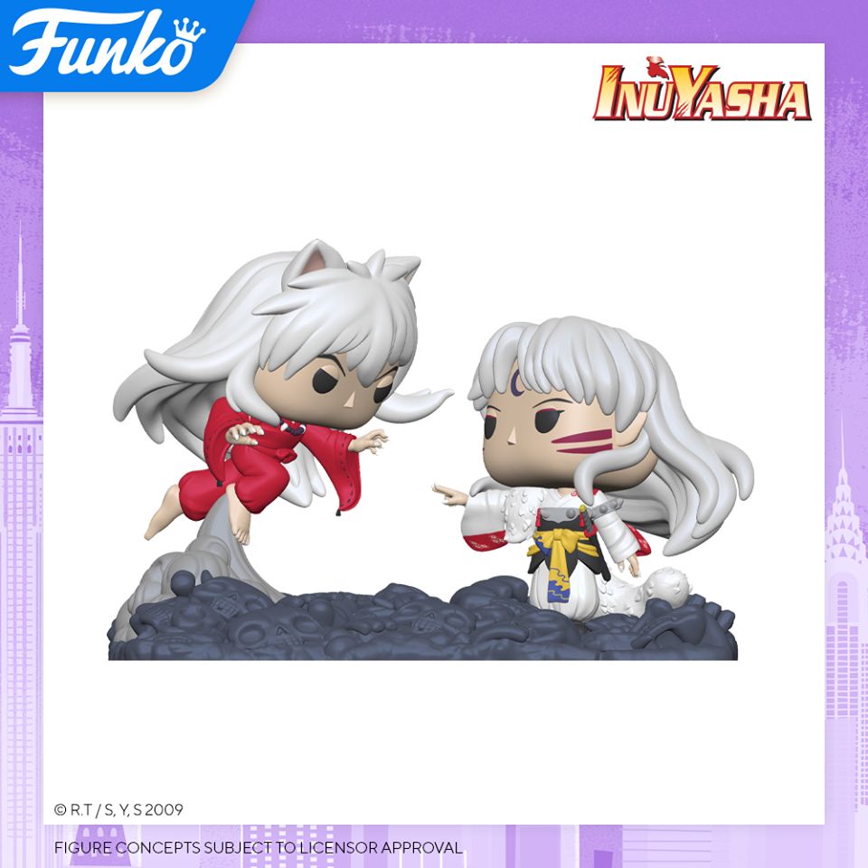 boxlunch inuyasha funko pop