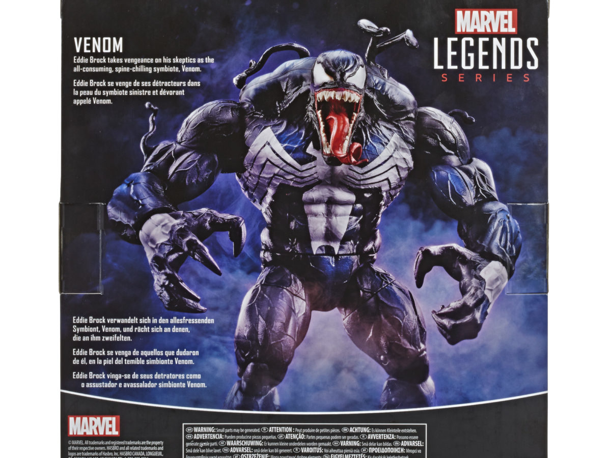 venom action figure marvel legends