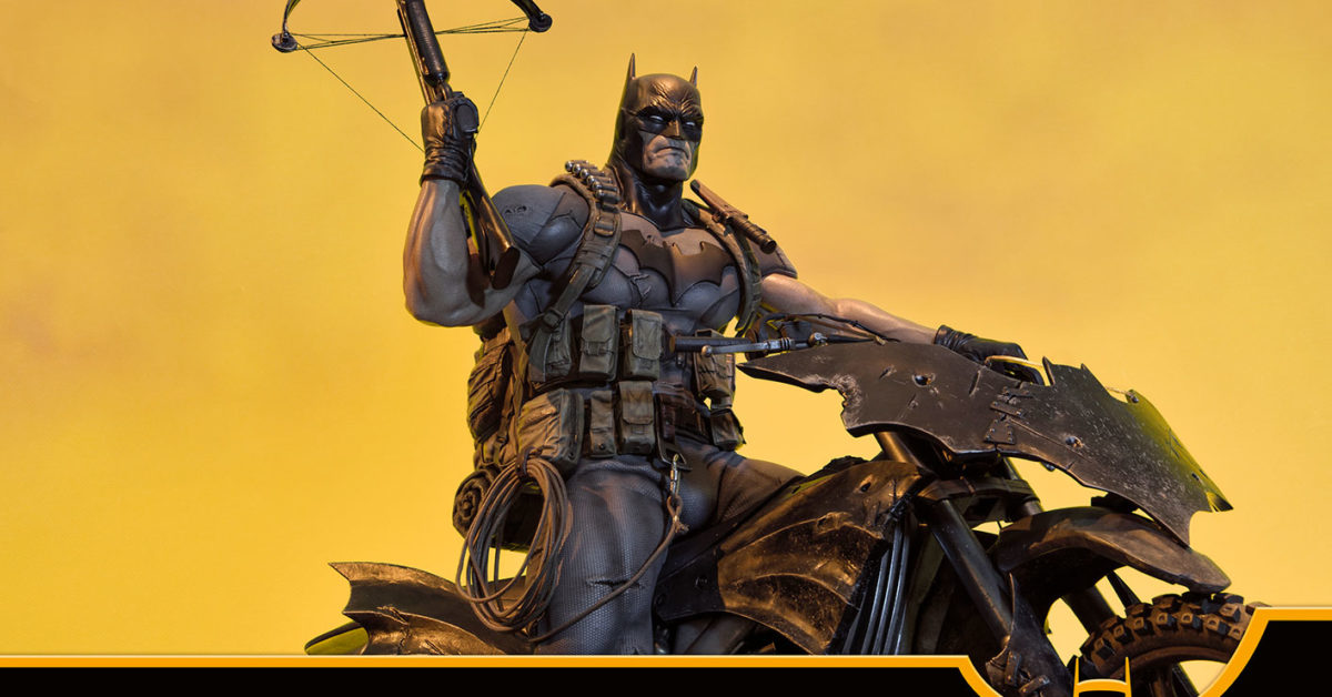 Batman Zero Year Statue Goes Exclusive With Sideshow