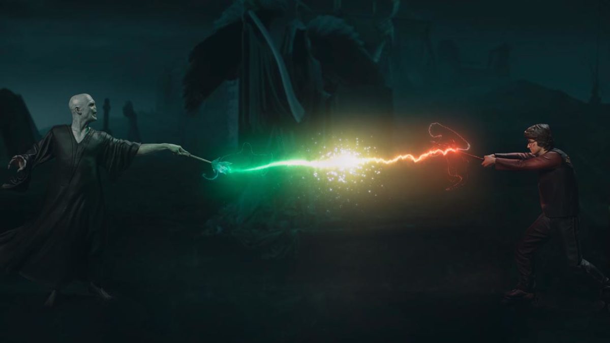 Harry Potter Voldemort Wand Connection