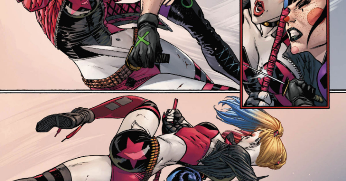 Harley Quinn Brings A Gun to Punchline's Knife Fight in Batman #93