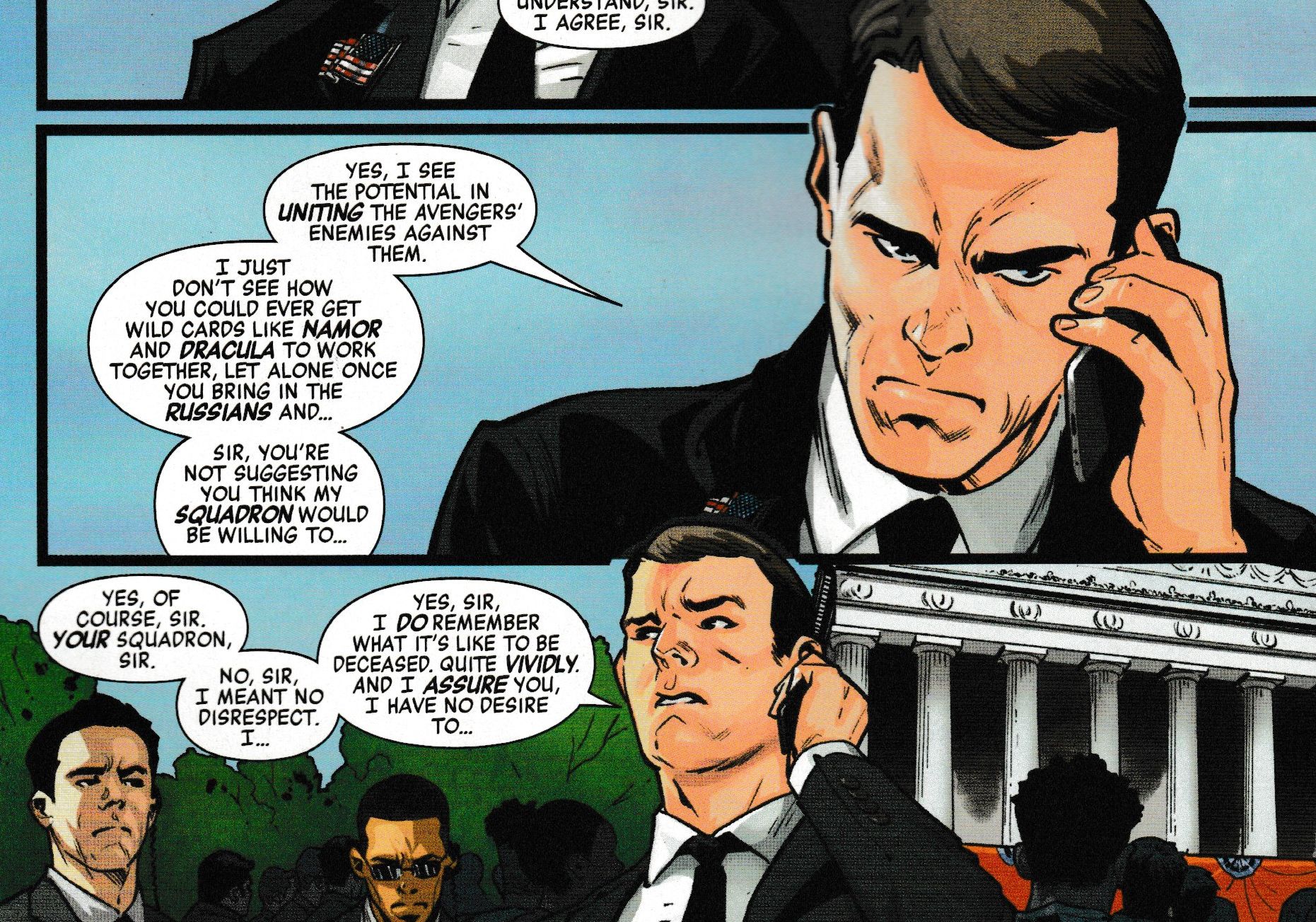 So How Did Phil Coulson Come Back From The Dead Anyway? (Avengers #32 ...