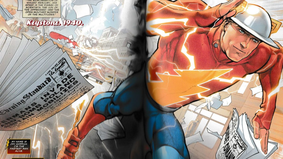 Jay Garrick Was Now Inspired By Wonder Woman in 1940 - Flash #750 Spoilers