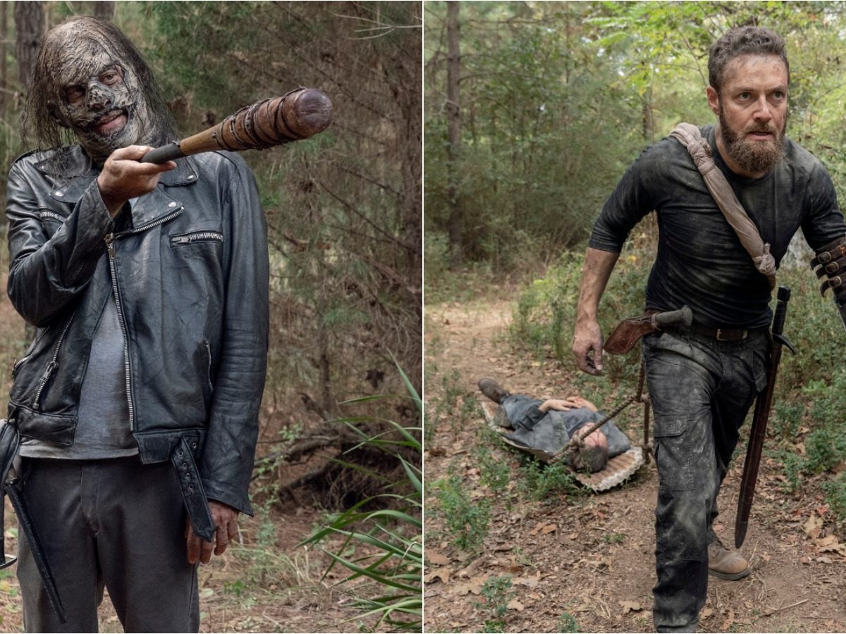 The Walking Dead Season 10 Walk With Us Preview Negan Hesitates