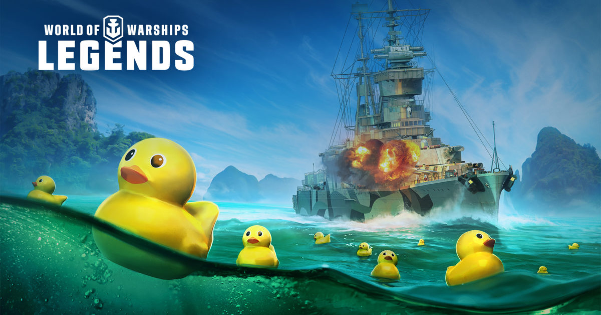 World Of Warships: Legends Fires Into Space With April Fool's Event