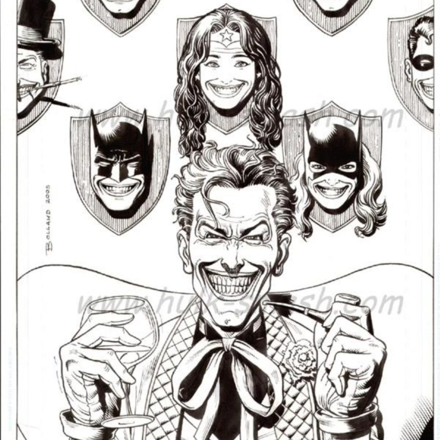The Perfect Joker Commission by Brian Bolland