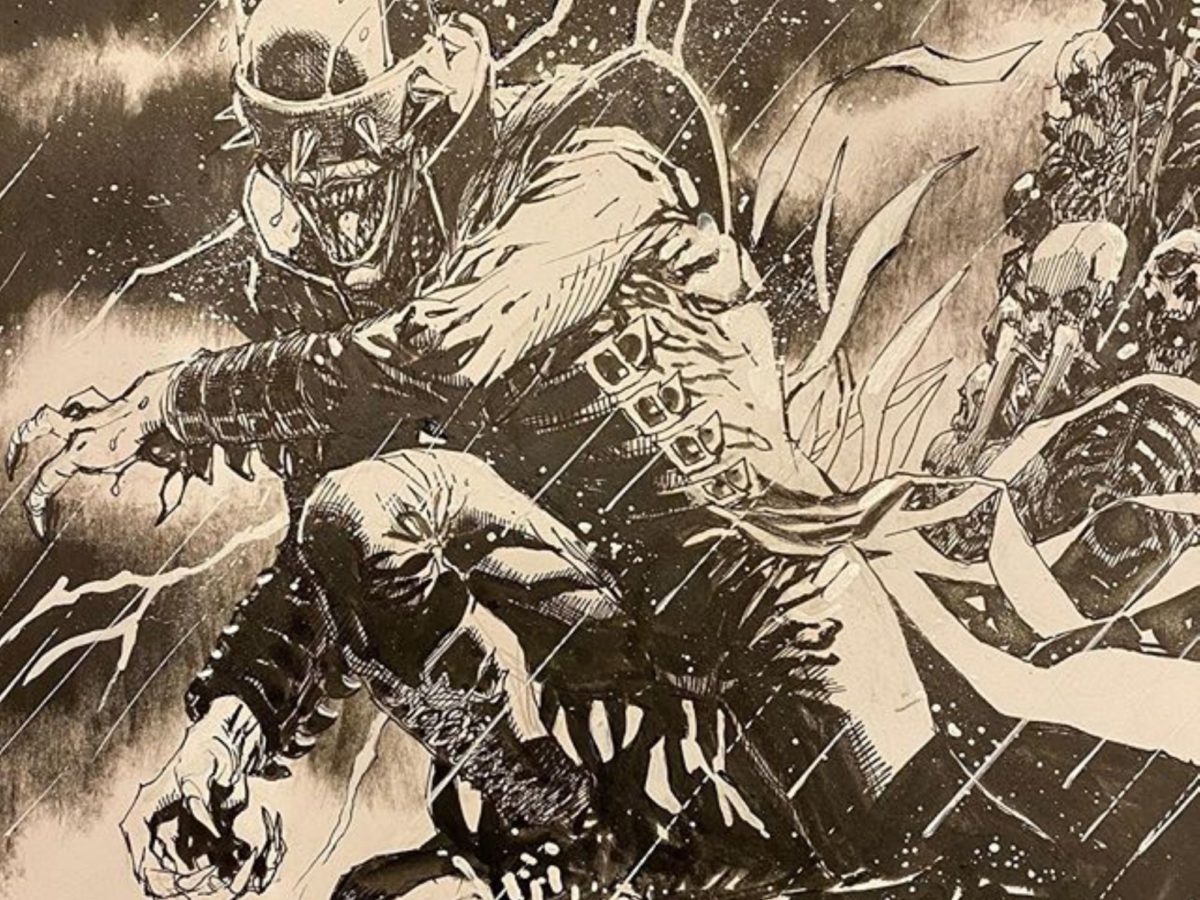 SDCC Jim Lee Batman Black & White Joker Pencil Sketch #2/50 DC Comics | Man  of Action Figures