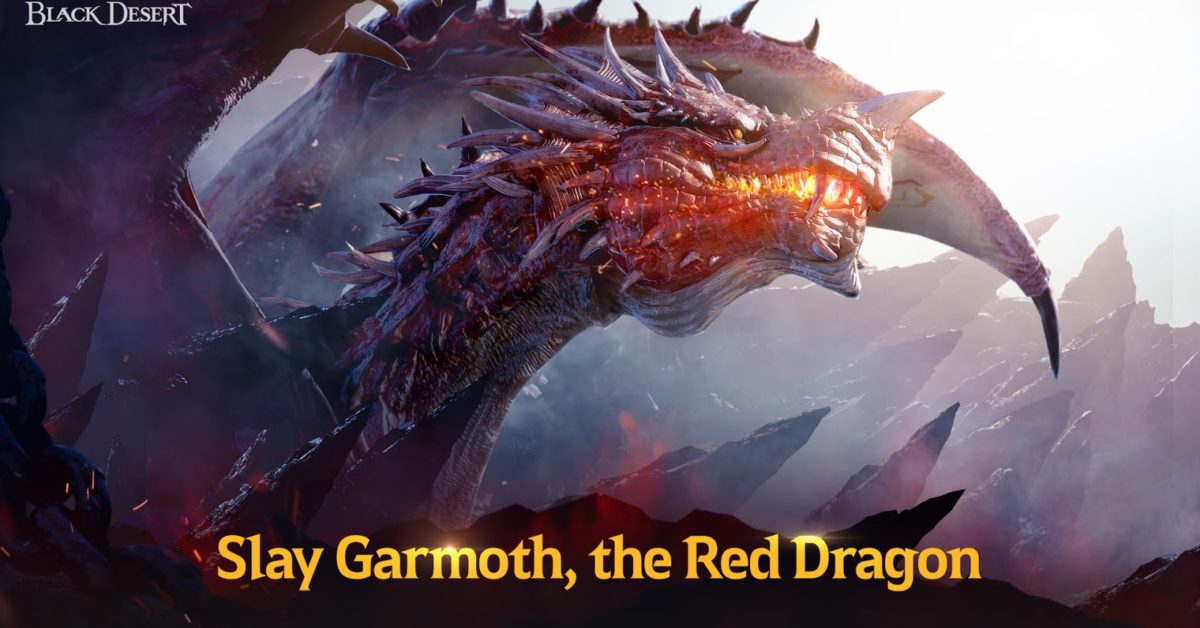 FaceOff Against The Last Black Desert Dragon In The Return Of Garmoth