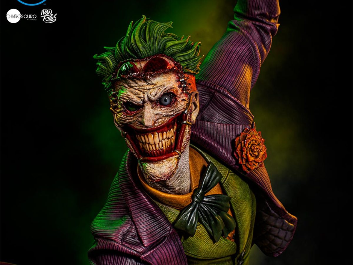 Joker Gets a New Concept Art Statue from Iron Studios