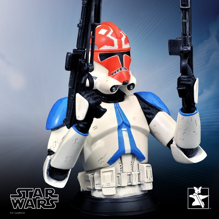 Star Wars Ahsoka 332nd Clone Trooper Bust Statue from Gentle