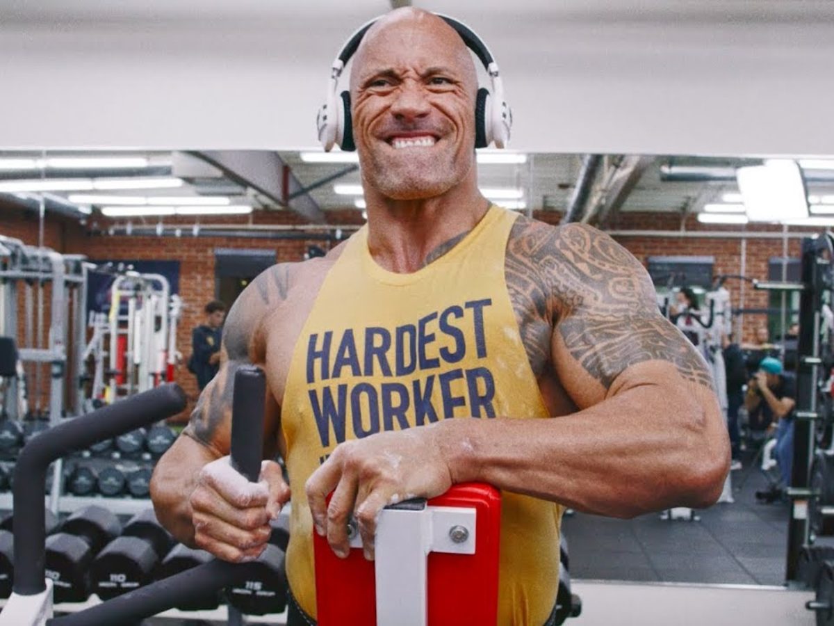 Dwayne Johnson Just Dropped His Latest Project Rock Ad Campaign