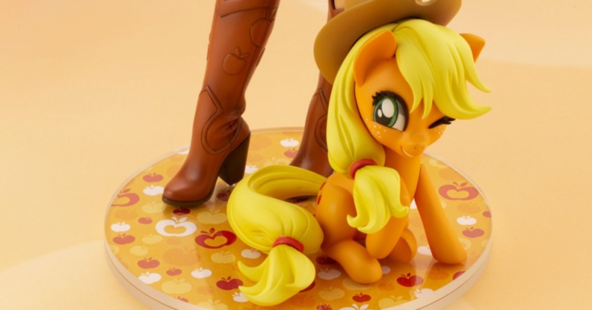 My Little Pony Applejack Becomes Human with Hasbro and Kotobukiya