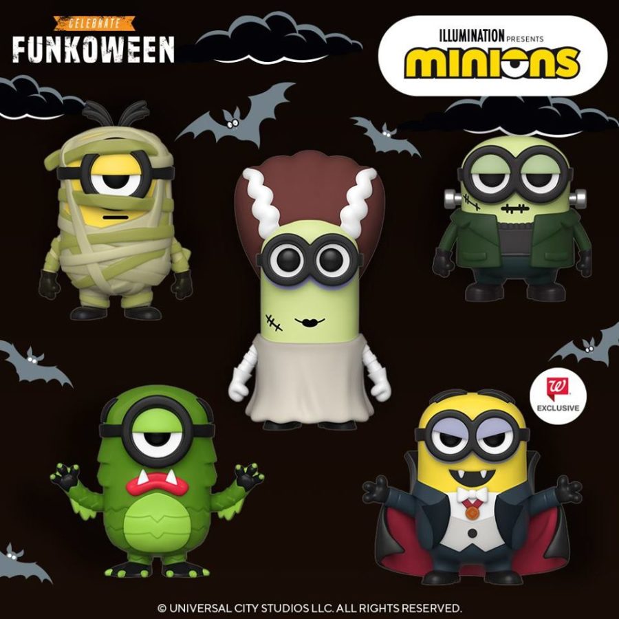 Celebrate Funkoween with Universal Minion Monsters Pop vinyls!