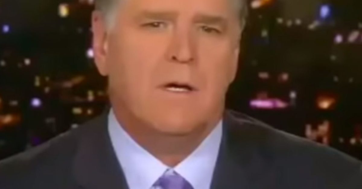 Sean Hannity Wears Punisher Pin On Fox News Talking About Protests