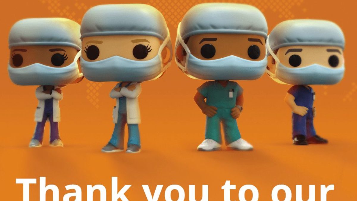 Medical Front Line Workers Female #2 Funko Pop Heroes