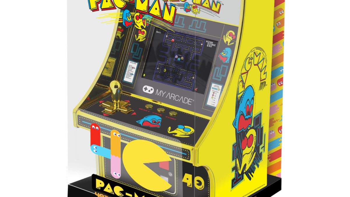 My Arcade Celebrates Pac-Man's 40th With Golden Micro Player