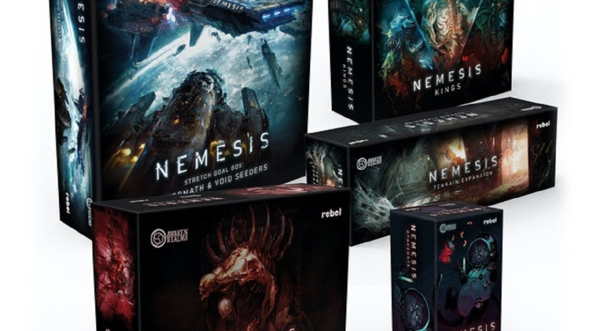Nemesis Lockdown By Awaken Realms Breaks Kickstarter Record Site