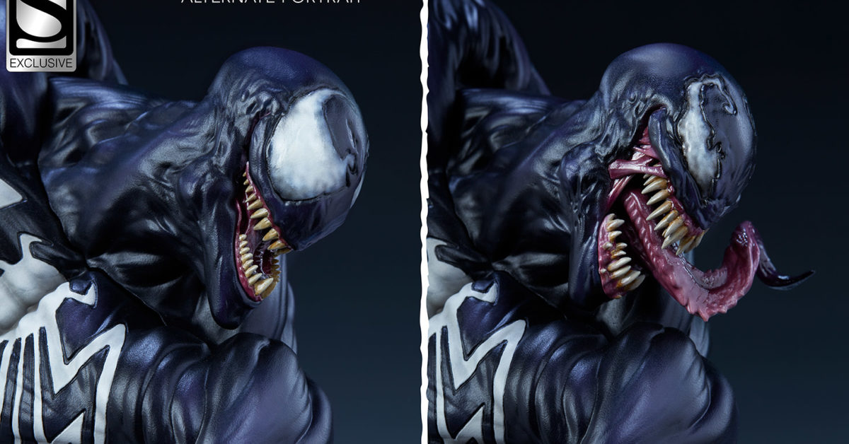 Venom Takes On SpiderMan in New Sideshow Collectibles Statue