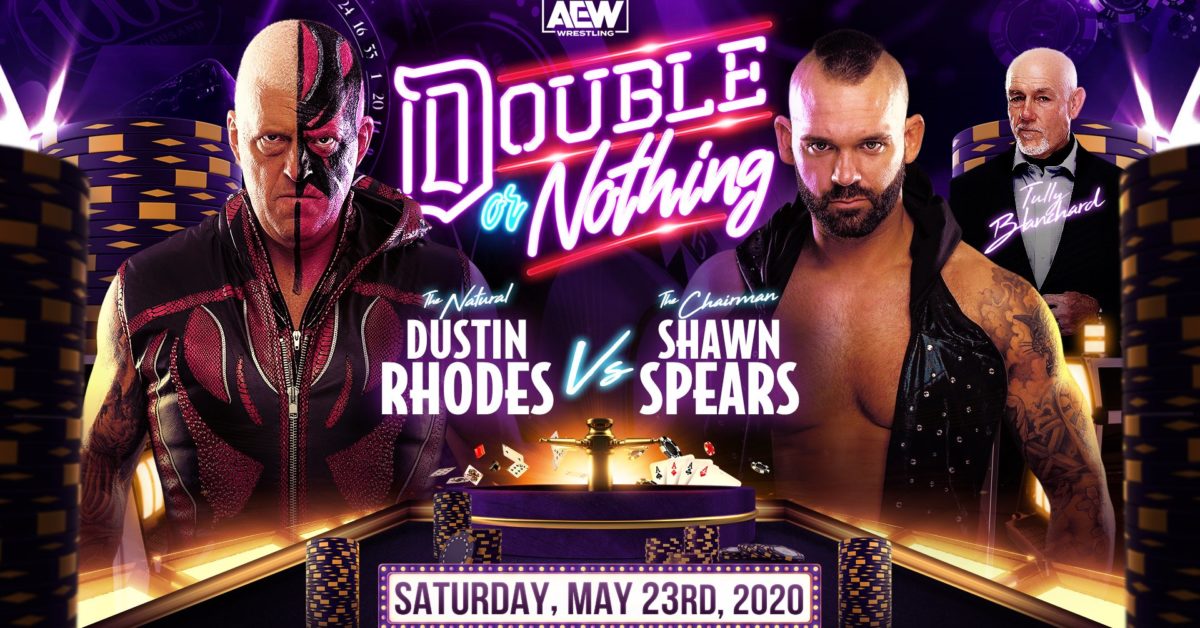 Shawn Spears vs. Dustin Rhodes AEW Double or Nothing Results