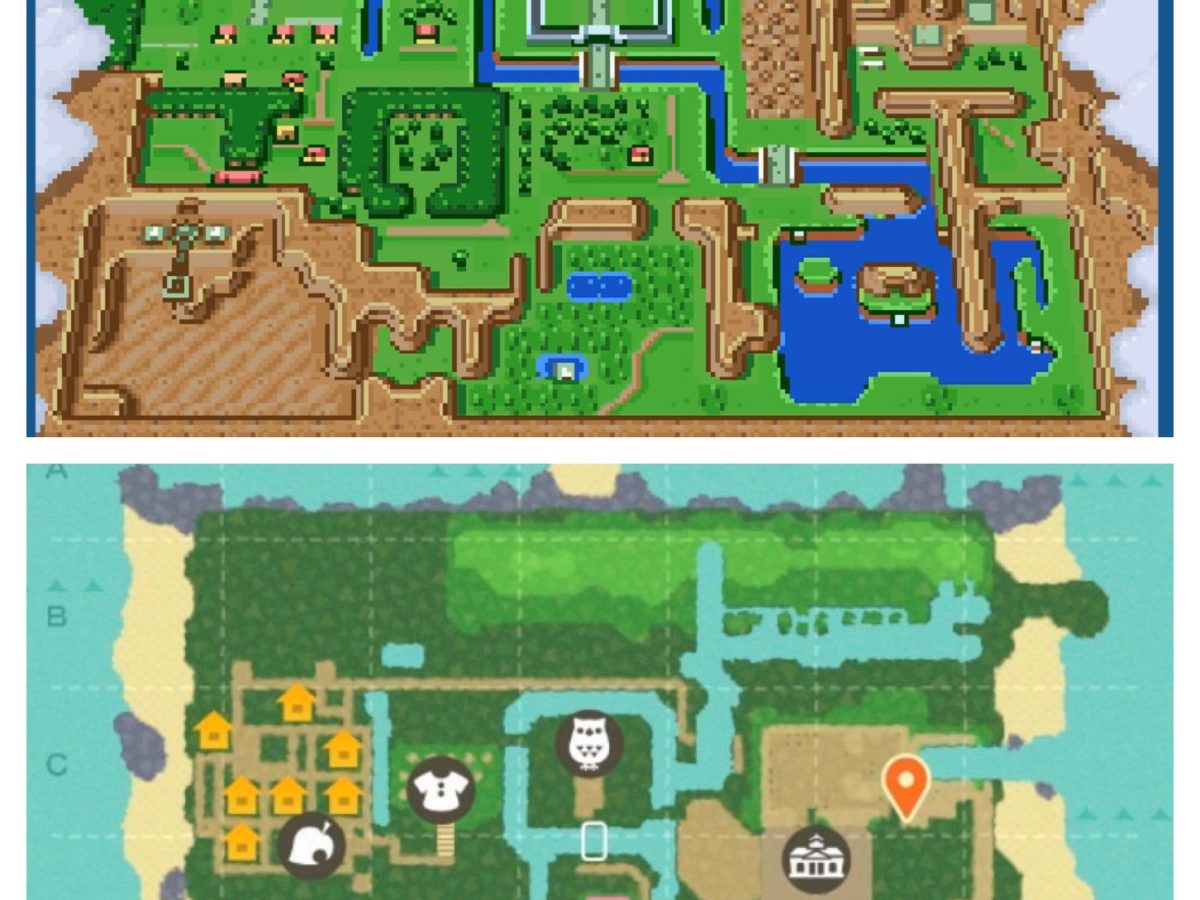 Someone Recreated A Zelda Map In Animal Crossing New Horizons