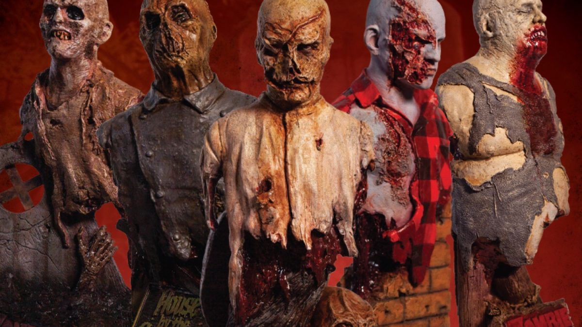 Zombies from Dawn of Dead and More Get Busts From Trick or Treat