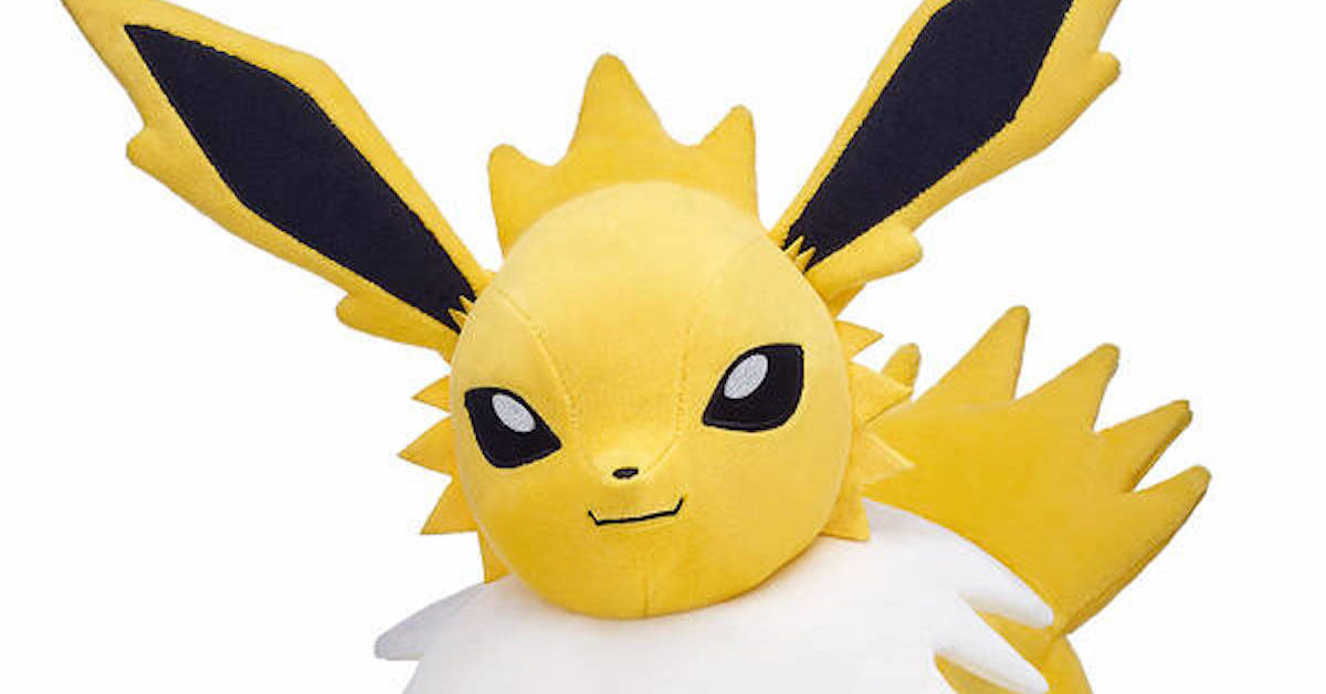 Jolteon is Zapping Into a Build-A-Bear Workshop Near You.