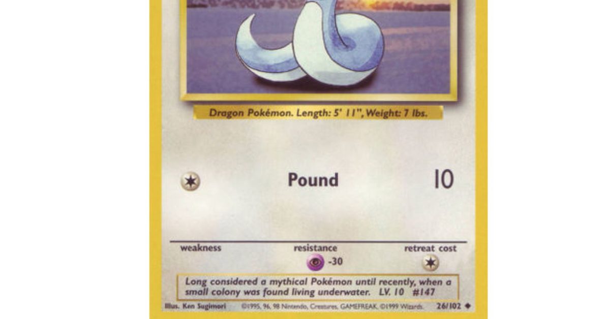 Pokmon TCG Spotlight: Some Of The Best Dratini Pokmon Cards