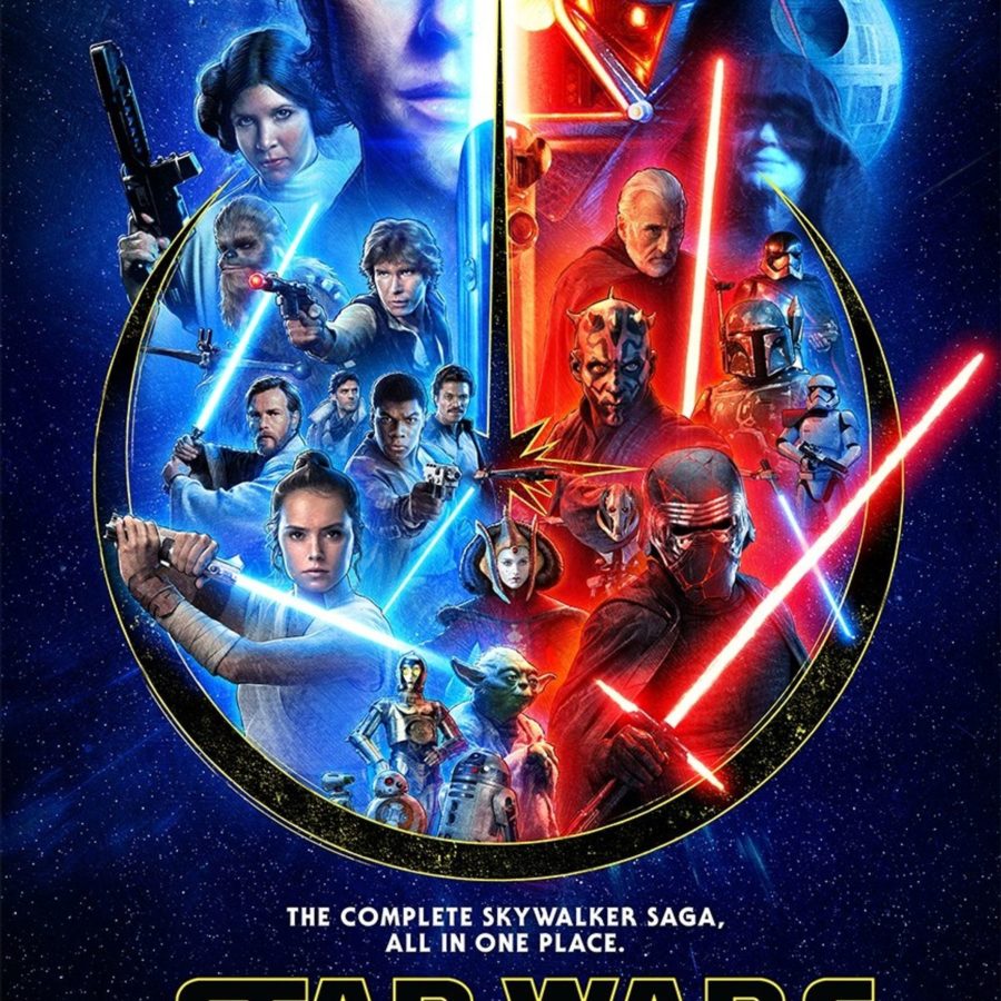 Komst Oriëntatiepunt Mellow Star Wars Poster Celebrating The Saga Release On Disney+ Revealed