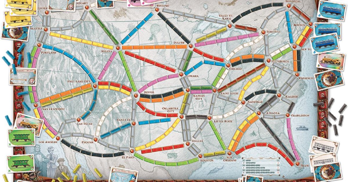 Ticket To Ride: Stay At Home Print And Play Expansion Announced