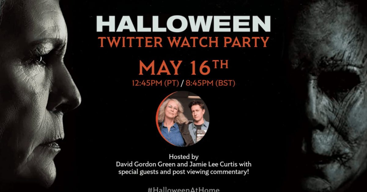 halloween 2020 promo jamie lee curtis Halloween Twitter Watch Party Coming Friday With Jamie Lee Curtis halloween 2020 promo jamie lee curtis