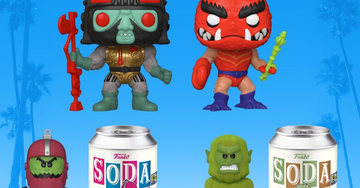 He-Man Vinyl SODA Figure in Collector Can Exclusive Masters of the Universe 