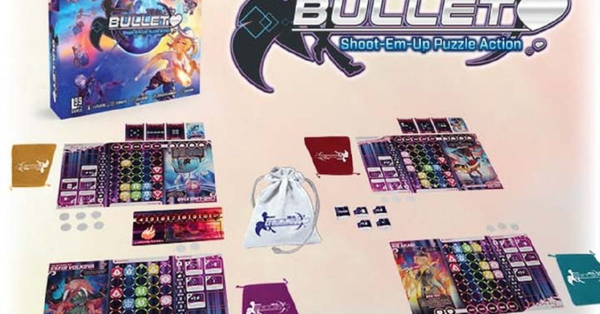 Level 99's ShootEmUp Puzzle Board Game Bullet On Kickstarter Flipboard