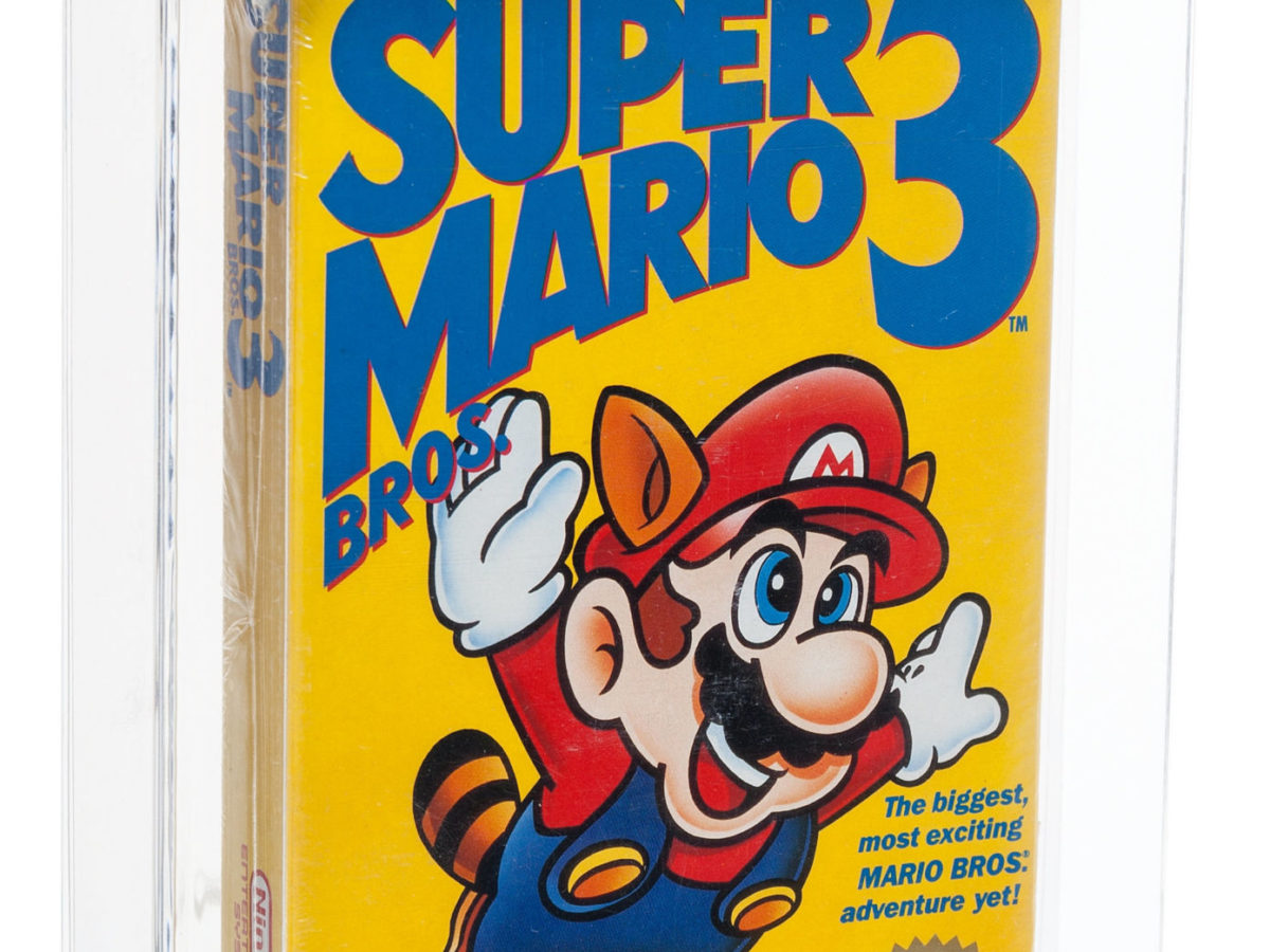 A Left Bros Copy Of Super Mario Bros 3 Is Up For Sale