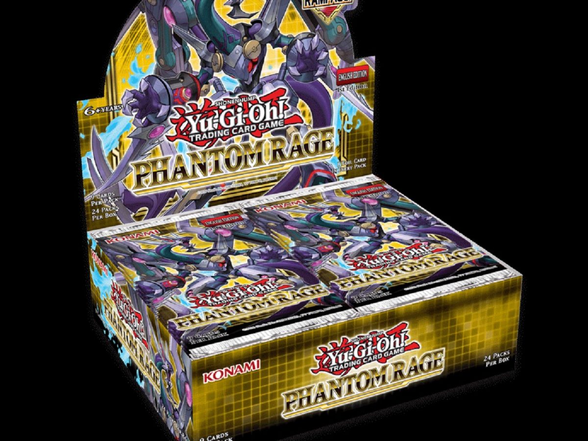 Pre-Order 05/11/20 Yugioh Phantom Rage Booster Box 24 Count Case 1st Edition 