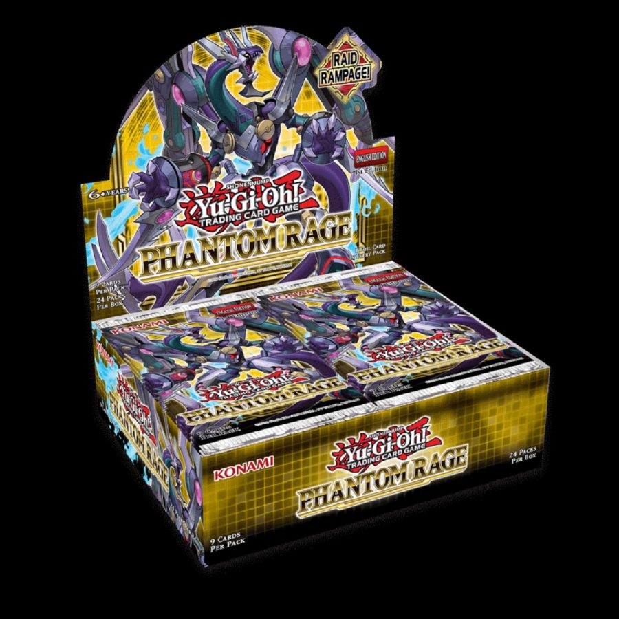 Guaranteed 4 Ultras Yu-Gi-Oh Phantom Rage 1st Edition Booster Box Mapped Box 