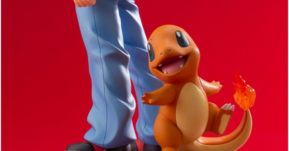 Legendary Pokémon Trainer Red Is First Up in Kotobukiya's Series of Pokémon  Figures!, Press Release News